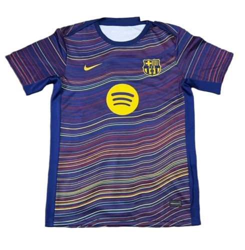 Barcelona 25/26 Dark Blue/Yellow Training Jersey