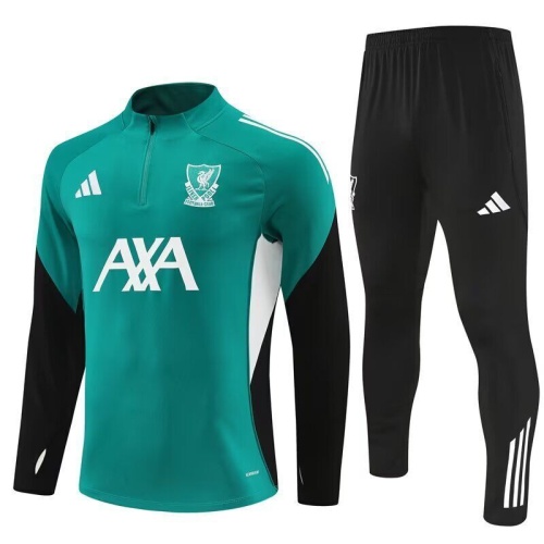 Liverpool 25/26 Tracksuit - Green/White/Black