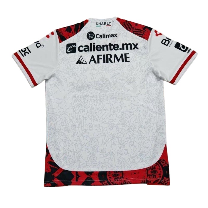 Tijuana 25/26 Away White Soccer Jersey