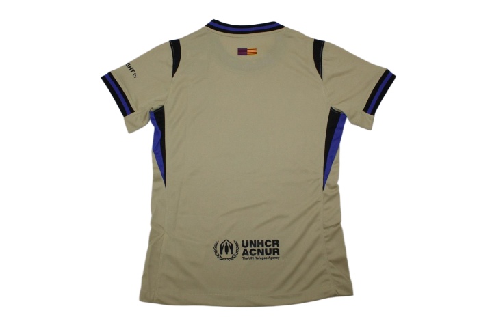 Barcelona Woman 25/26 Away Light Beige Soccer Jersey