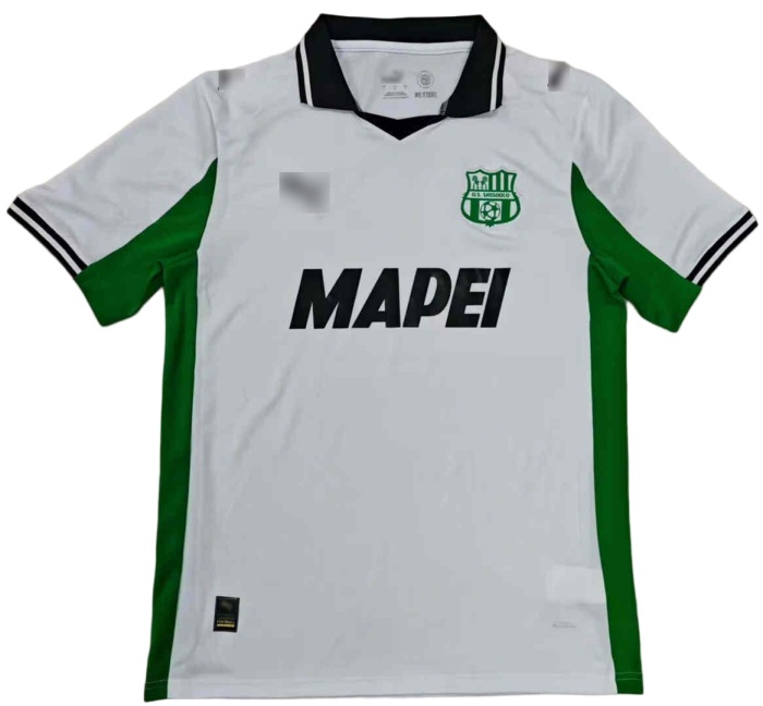 Sassuolo 25/26 Away White Soccer Jersey