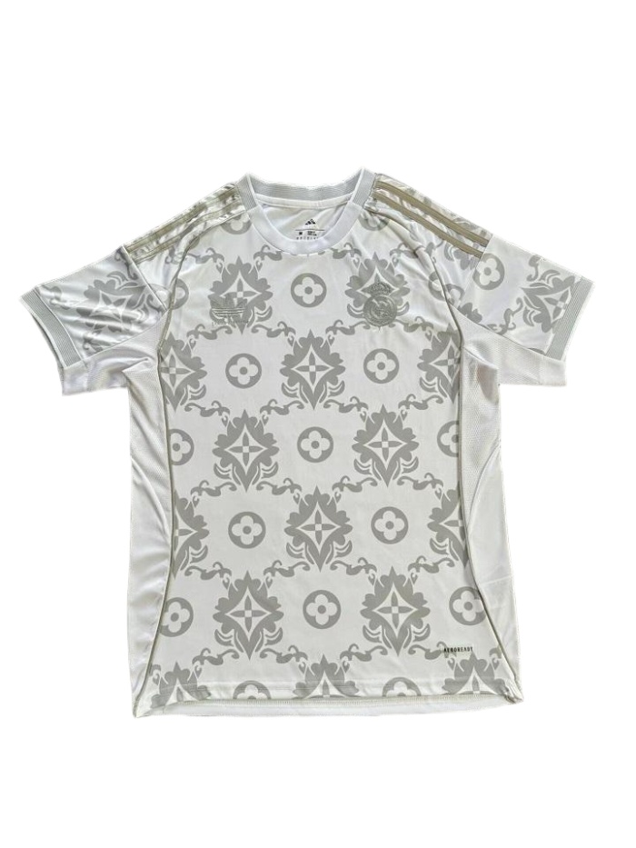 Real Madrid 25/26 Special White/Grey Soccer Jersey
