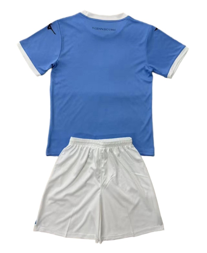 Kids-Lazio 25/26 Home Soccer Jersey