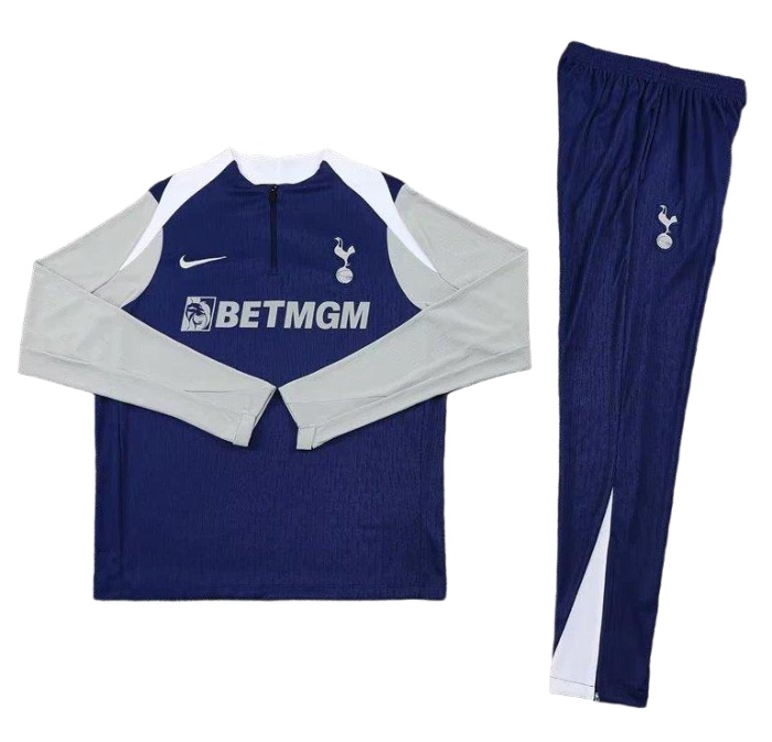 Tottenham 25/26 Tracksuit - Dark Blue/Grey