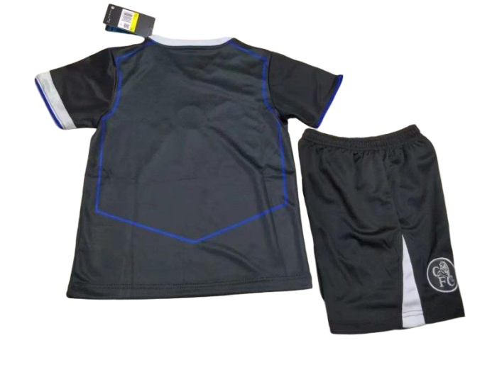 Kids-Chelsea 25/26 Third Black Soccer Jersey