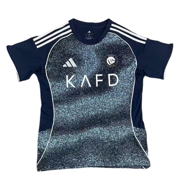 Al-Nassr 25/26 Away Navy Blue Soccer Jersey