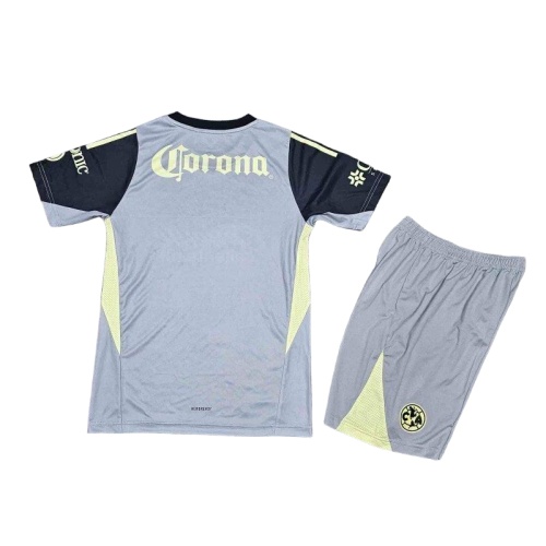 Kids-Club America 25/26 GK Grey Soccer Jersey