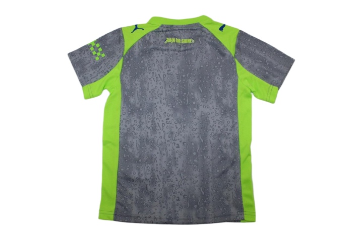 Kids-Manchester City 25/26 Third Grey Soccer Jersey