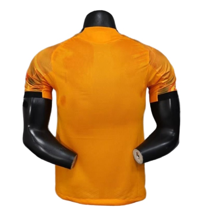 Roma 25/26 Away Orange Soccer Jersey(Player)