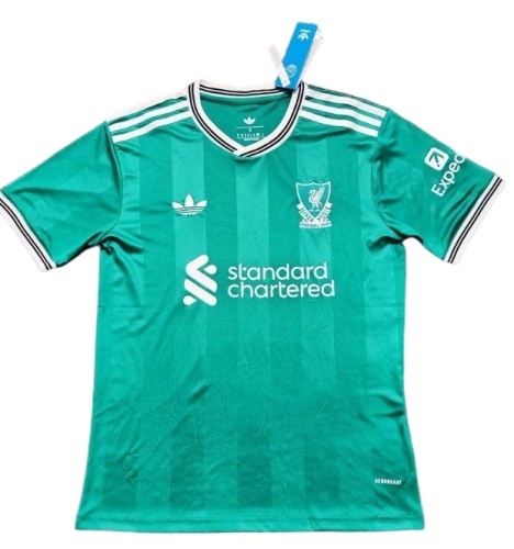 Liverpool 25/26 Third Green Soccer Jersey