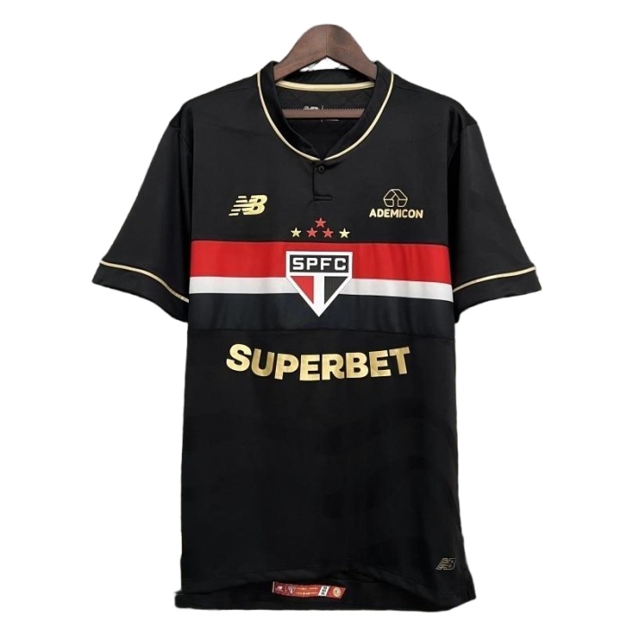 Sao Paulo 25/26 Third Black Soccer Jersey