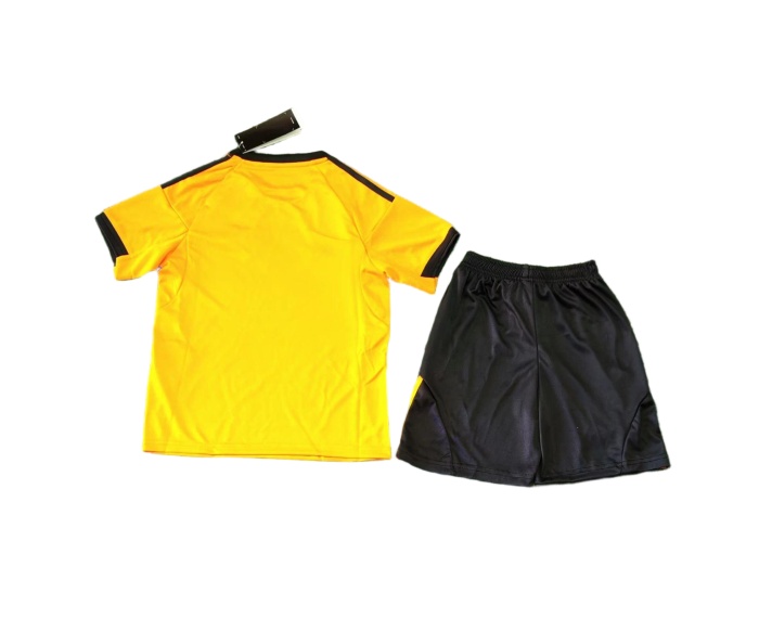 Kids-Roma 25/26 Away Orange Soccer Jersey