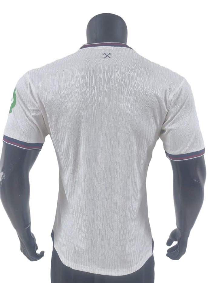 Westham 25/26 Away White Soccer Jersey(Player)