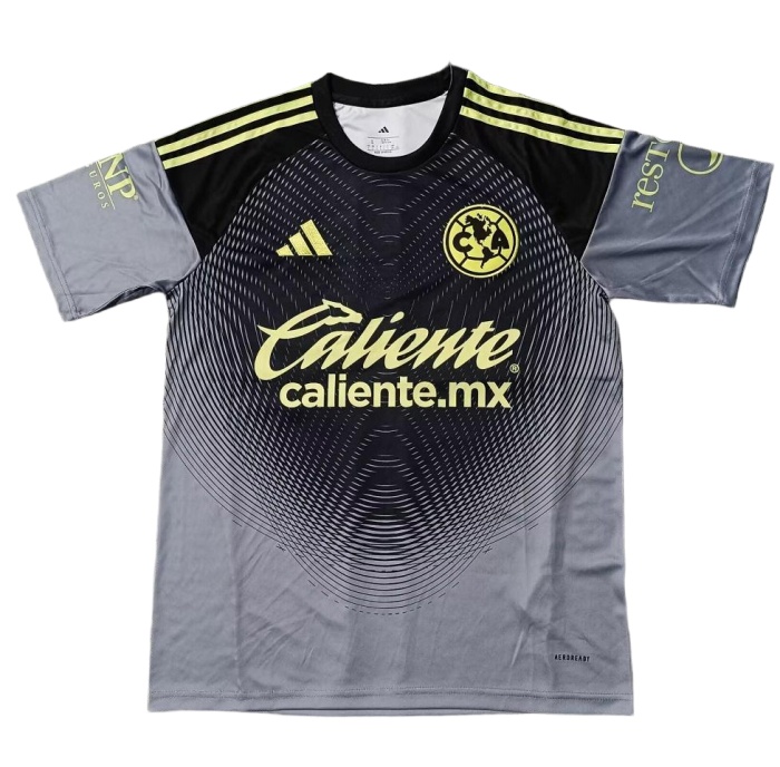 Club America 25/26 GK Black/Grey Soccer Jersey