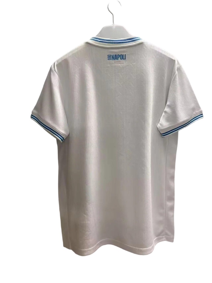 Napoli 25/26 UCL Away White Soccer Jersey