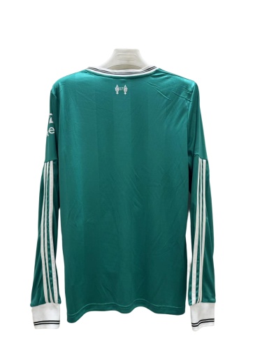 Liverpool 25/26 Third Green Long Soccer Jersey