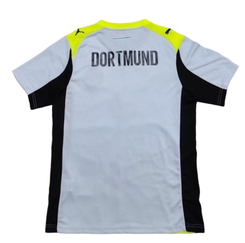 Dortmund 25/26 Away Grey/Yellow Soccer Jersey