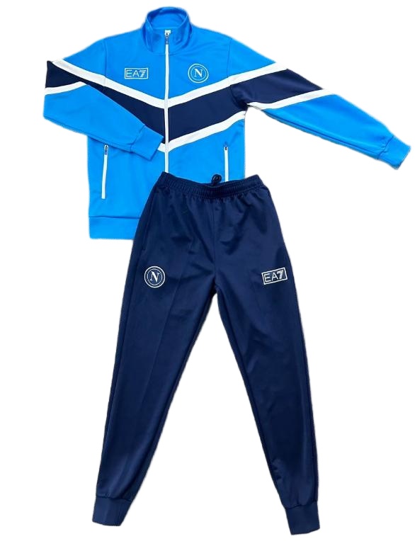 Napoli 25/26 Tracksuit - Blue/Navy Blue