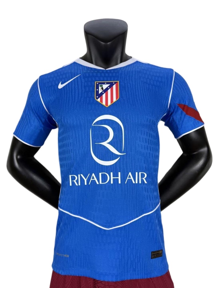 Atletico Madrid 25/26 Third Blue Jersey(Player)