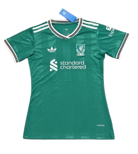 Liverpool Woman 25/26 Third Green Jersey