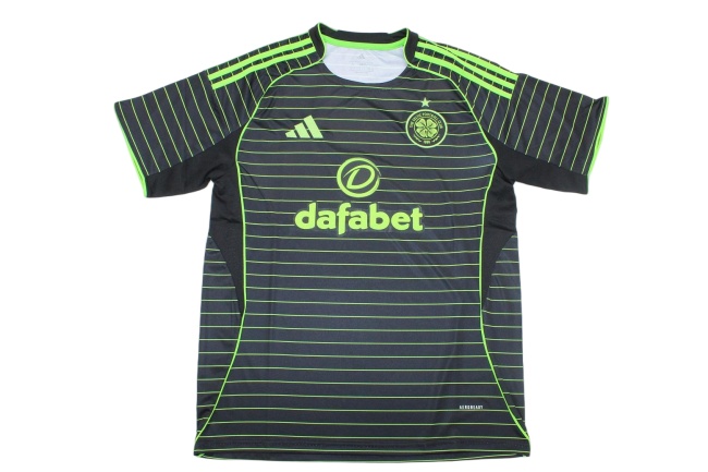 Celtic 25/26 Away Black/Green Soccer Jersey