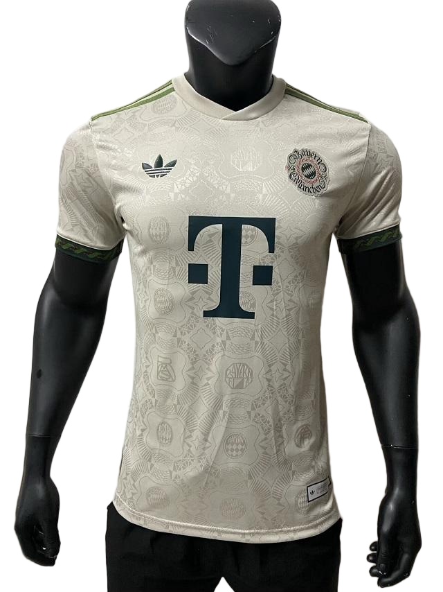 Bayern Munich 25/26 Special Grey Green Jersey(Player）