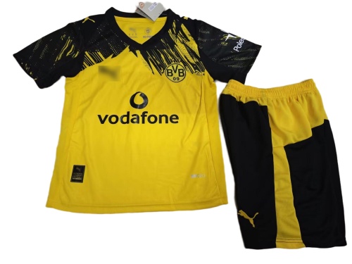 Kids-Dortmund 25/26 Home Soccer Jersey