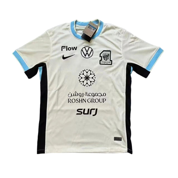 Al-ITTIHAD 25/26 Away White Soccer Jersey