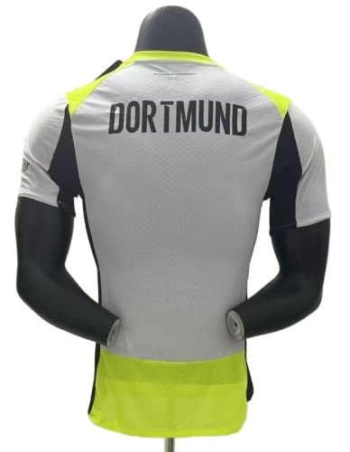 Dortmund 25/26 Away Grey/Yellow Jersey(Player)
