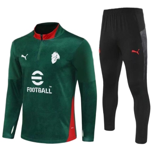 Kids AC Milan 25/26 Tracksuit - Green