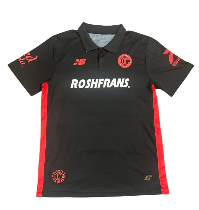 Toluca 25/26 Third Black Soccer Jersey