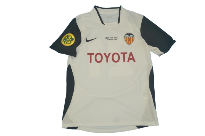 Valencia 2004 UEFA Cup Final Jersey