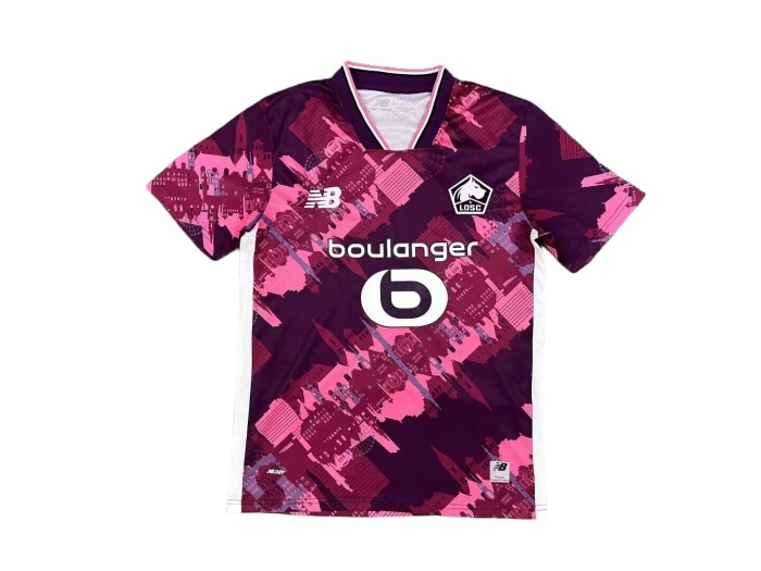 Lille 25/26 Fourth Purple Soccer Jersey
