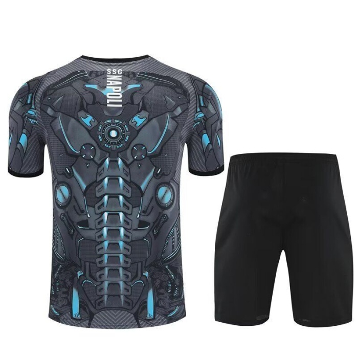 Napoli 25/26 Dark Grey Training Kit Jerseys