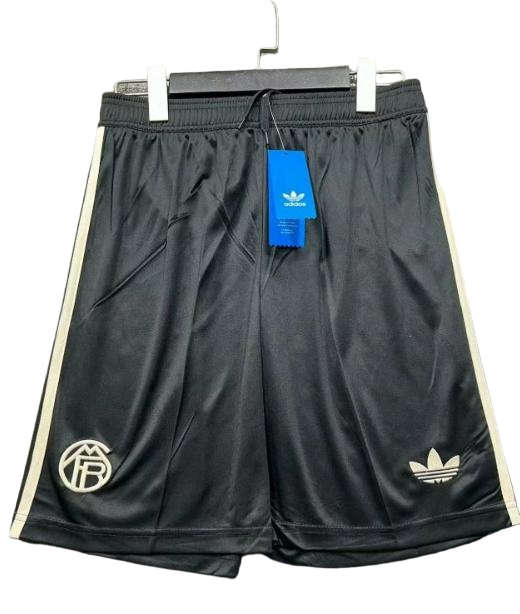 Bayern Munich 25/26 Third Black Soccer Shorts