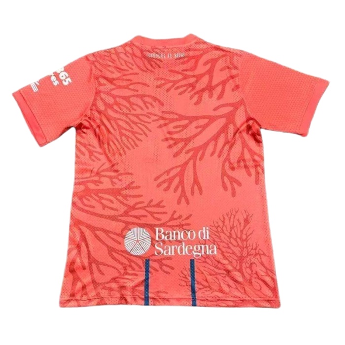 Cagliari 25/26 Fourth Red/Orange Soccer Jersey