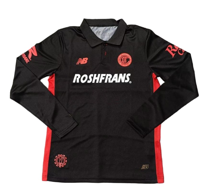 Toluca 25/26 Third Black Long Soccer Jersey