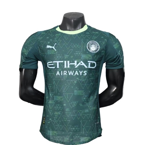 Manchester City 25/26 Fourth Green Jersey(Player)