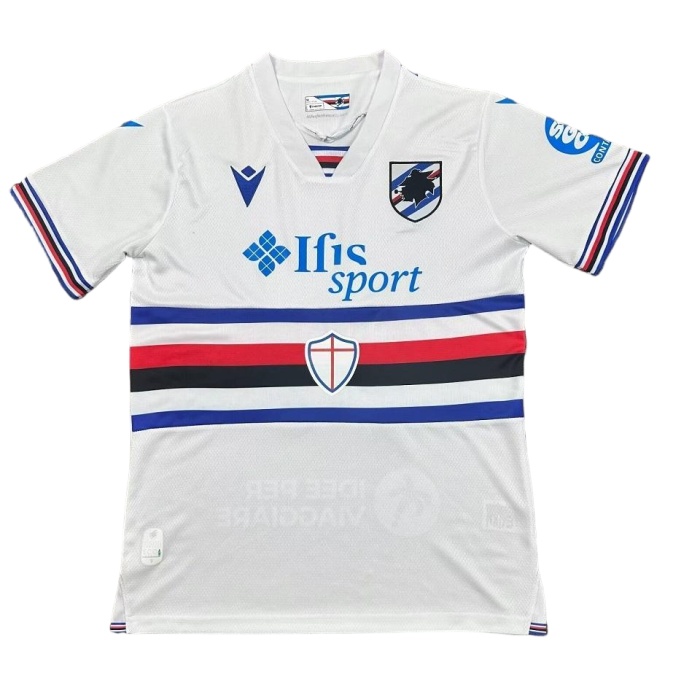 Sampdoria 25/26 Away White Soccer Jersey