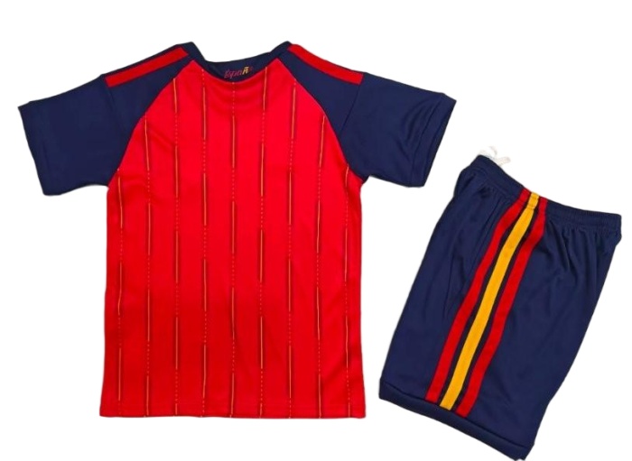 Kids-Spain 2026 World Cup Home Soccer Jersey