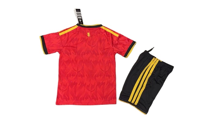 Kids-Belgium 2026 World Cup Home Soccer Jersey