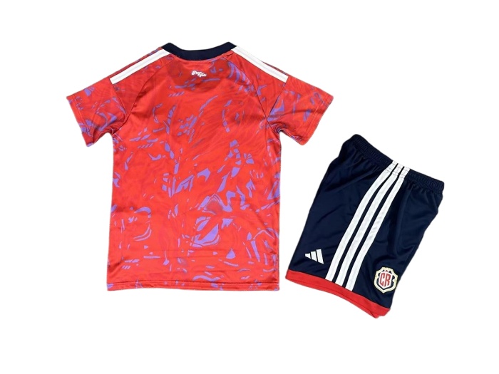 Kids-Costa Rica 2026 World Cup Home Leaked Soccer Jersey