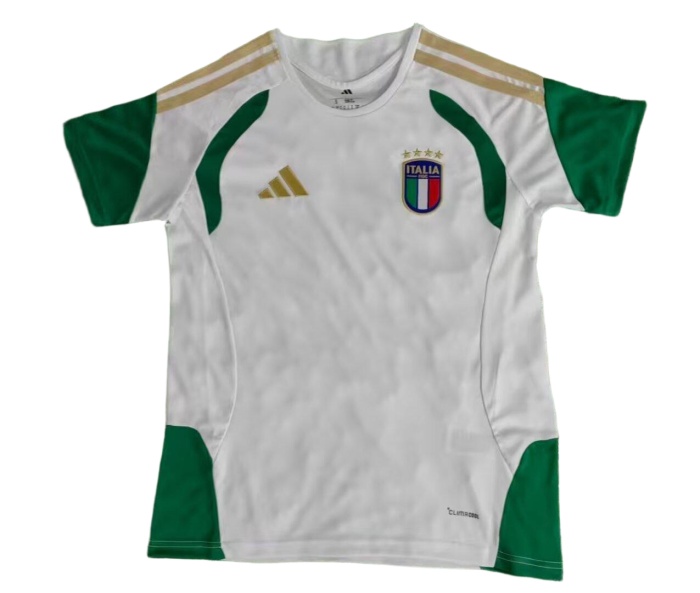 Italy 25/26 Special White/Green Soccer Jersey