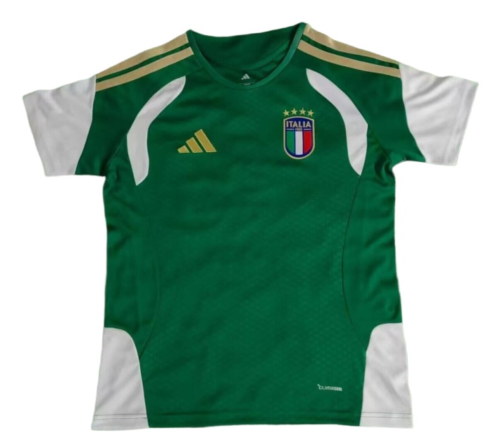 Italy 25/26 Special Green/White Soccer Jersey