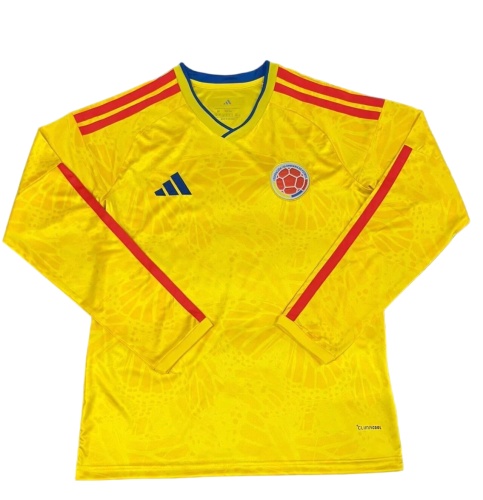 Colombia 2026 World Cup Home Long Soccer Jersey