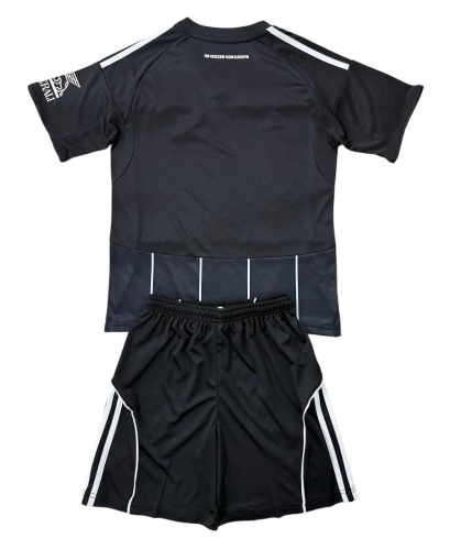 Kids-Frankfurt 25/26 Fourth Black Soccer Jersey