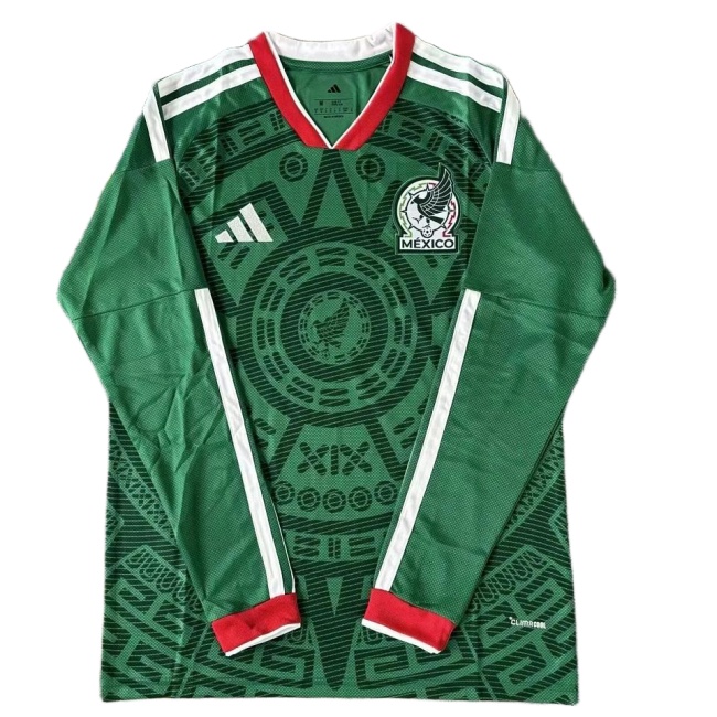 Mexico 2026 World Cup Home Long Soccer Jersey