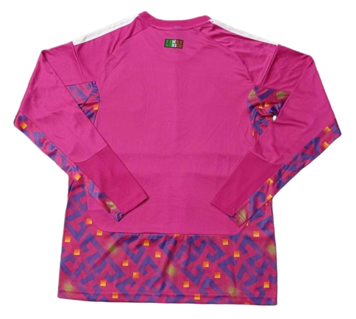 Mexico 2026 World Cup GK Pink Leaked Long Jersey