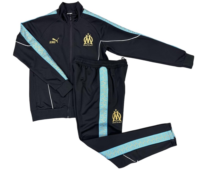 Marseille 25/26 Tracksuit - Black