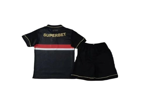Kids-Sao Paulo 25/26 Third Black Soccer Jersey